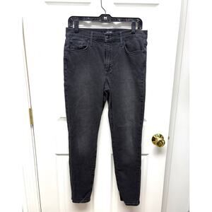 Joe's Charcoal Black Jeans, High Rise, Skinny Ankle , Women's Size 29